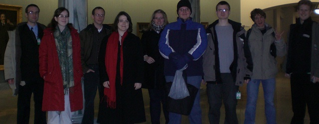 The Vision of Earth Team in the cold month of January 2010